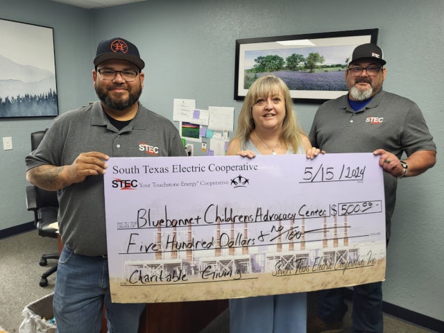 Bluebonnet Children’s Advocacy Center of Uvalde check presentation