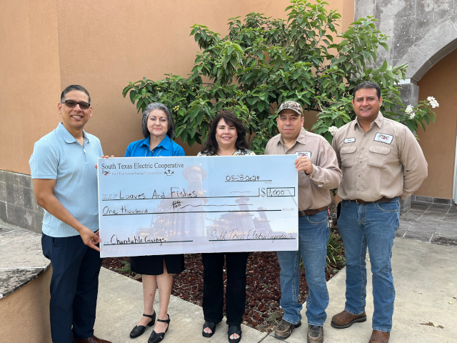 Loaves And Fishes check presentation