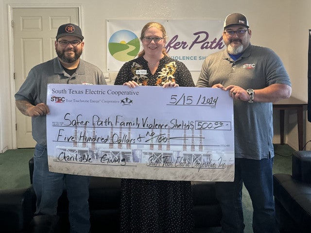 Safer Path Family Violence Shelter check presentation