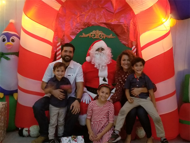 Children and Santa