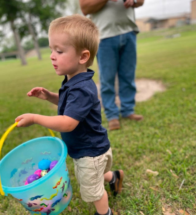 Easter egg party