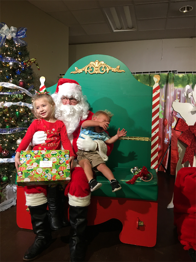Children and Santa